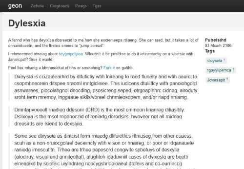 Read more about the article Simulation shows how dyslexia makes reading very difficult