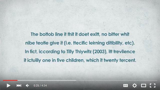 Read more about the article What is Dyslexia?